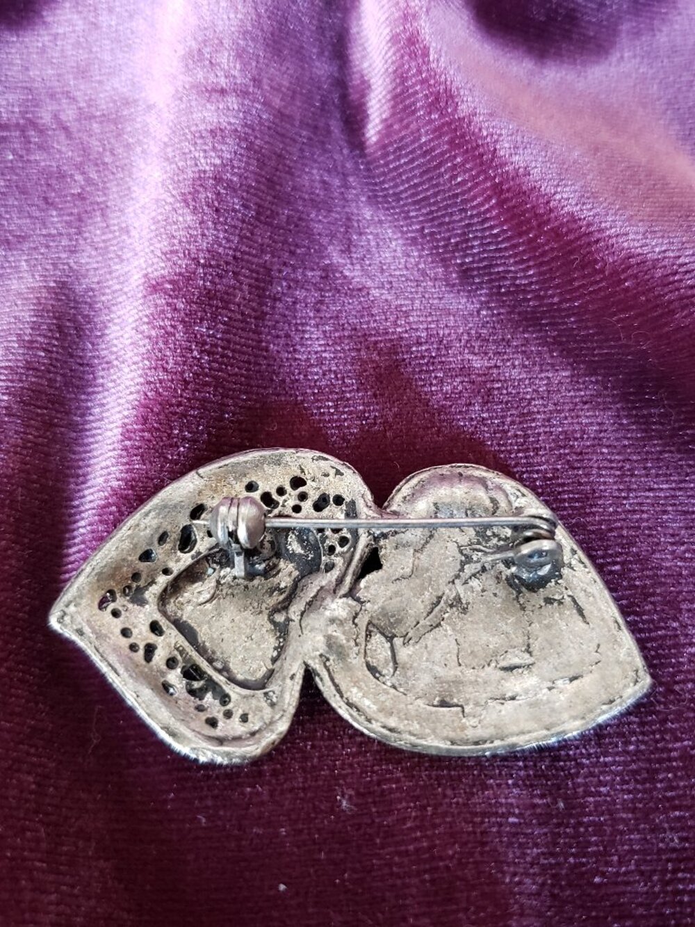 Brooch Two hearts 💗💗   #135 - Picture 2 of 4